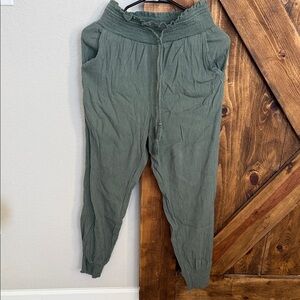Aerie Olive Green Joggers